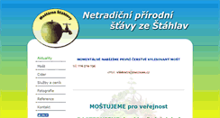 Desktop Screenshot of mostarna.stahlavy.com